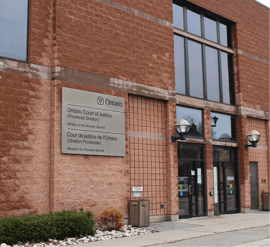 Criminal courts in Brantford, Ontario