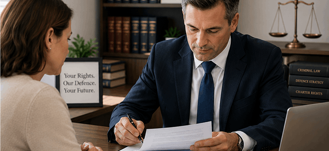 What happens after you are charged with a criminal offence